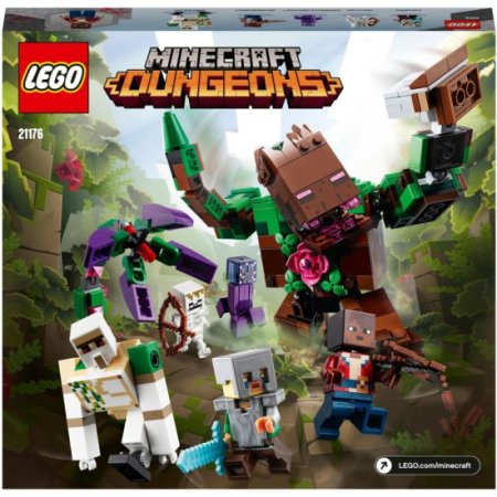 LEGO Minecraft Конструктор "Мерзость из джунглей", 489 деталей