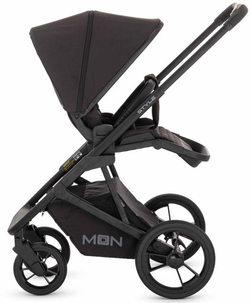 Moon Коляска 2 в 1 Style 2023 / цвет Black (черный)