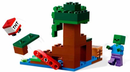 Lego Minecraft Конструктор "Болотное приключение"