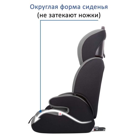Siger Автокресло Стар Isofix, 9-36 кг / цвет Серый
