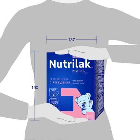 Nutrilak Молочная смесь Premium 1, с рождения, 600 г