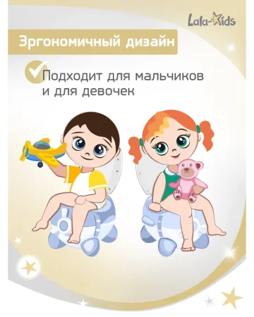 Горшок Самолет (blue)