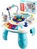Рыжий кот Музыкальный развивающий игровой столик / цвет голубой