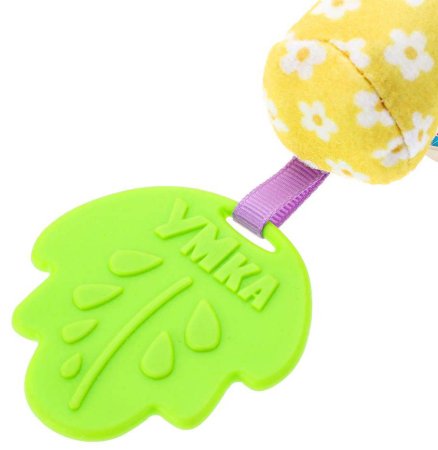 Умка Текстильная игрушка-погремушка с пищалкой «Собачка»