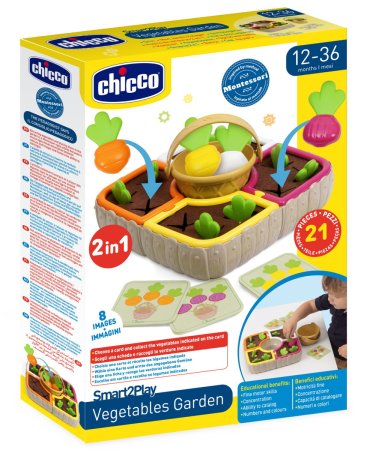 Игрушка-сортер Chicco “Огород” 2-в-1 00012554000000