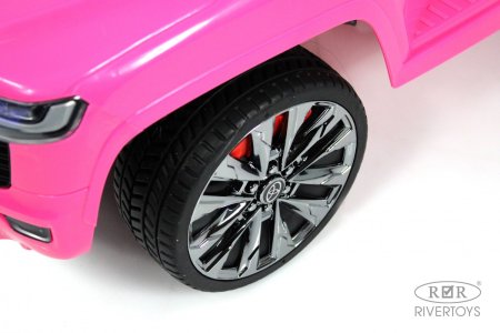 Z002ZZ-D Толокар Toyota Land Cruiser 300 (Розовый )