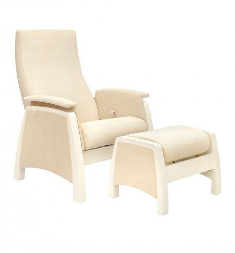 Milli Комплект: кресло-глайдер и пуф Sky/ цвет дуб шампань, ткань Verona Vanila