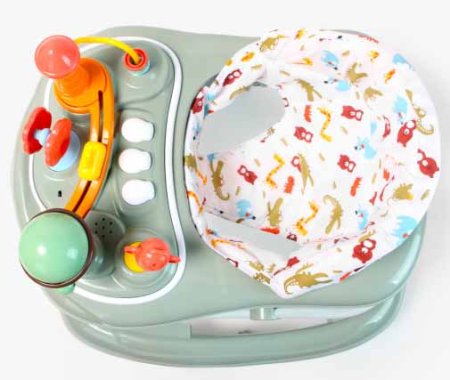 Amarobaby Ходунки с электронной панелью Running Baby / цвет розовый