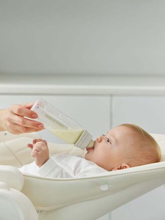 Happy Baby Бутылочка для кормления с силиконовой соской Goose, 250 мл