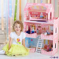 Paremo Кукольный домик "Луиза Виф" (с мебелью)					