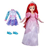 Hasbro Кукла Принцессы Дисней Комфи Ариэль, 2 наряда					
