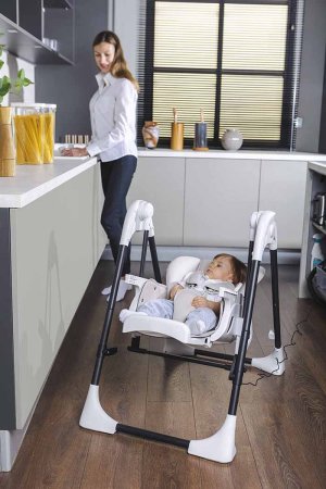 Carrello Стульчик для кормления Grace CRL-15002 / цвет Palette Grey (серый)
