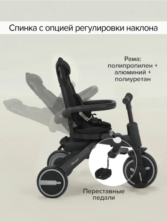 (м)PITUSO Велос.трехкол.Leve Pro,сумка (black)