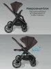 Коляска 2в1 Phenom с термолюлькой Amarobaby (Шоколадный)
