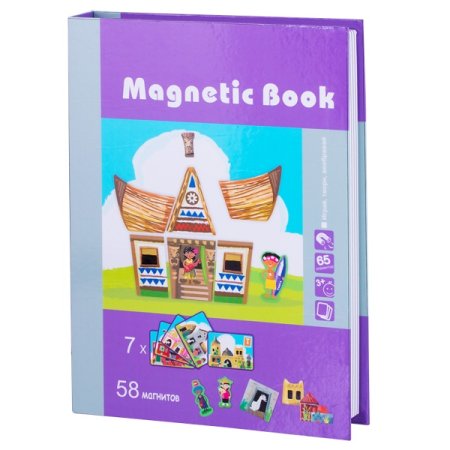 Развивающая игра Magnetic Book Строения мира  – внешний вид и детали