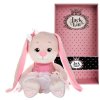 Jack&Lin Зайка в Бело-Розовом Платьице со Звездочками, 20 см, в Коробке