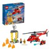 LEGO Конструктор City "Спасательный пожарный вертолёт" 212 элементов