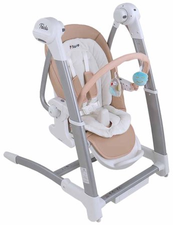Pituso Стул для кормления 3 в 1 Triola / цвет Beige (бежевый)