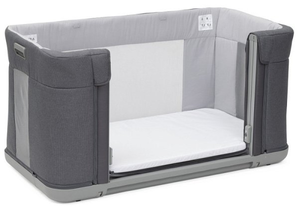 Chicco Кроватка Next2Me Forever / цвет Slate Grey (темно-серый)