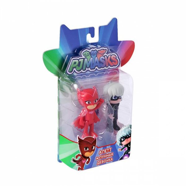 игрушка Игровой набор Алетт и Лунная девочка PJ Masks / 2 шт / 8 см