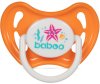 Baboo Соска-пустышка силиконовая круглая Sealife, с 6 месяцев / цвет персиковый