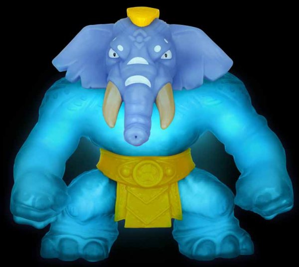 GooJitZu Тянущаяся фигурка Ультраредкий Гигабивень Глоу Шифтерс В2