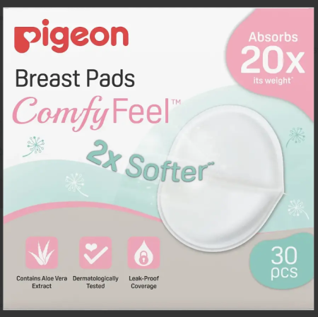 PIGEON Comfy Feel Breast Pads вкладыши 30 шт.д/бюстгальтера алоэ арт. 3349079252