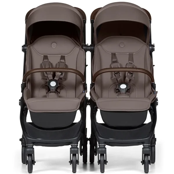 Коляска прогулочная для двойни Bumprider (Бампрайдер) Connect.mini Taupe