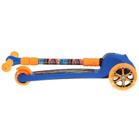 Hot Wheels Самокат трехколесный 284705 / цвет сине-оранжевый