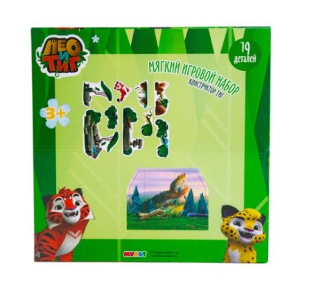 Eva Игровой набор Лео и Тиг,  Тиг, 19 элементов