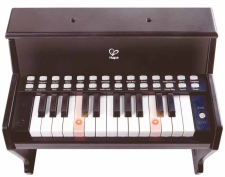 Hape Музыкальная игрушка Пианино / цвет черный