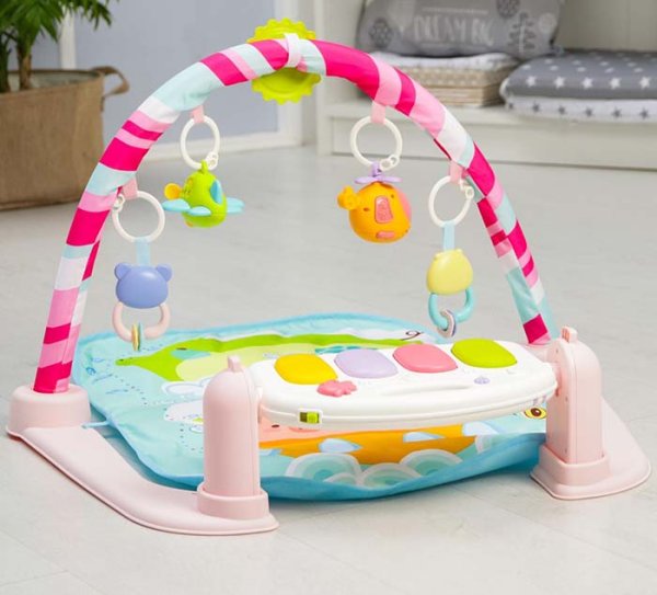 Развивающий музыкальный коврик «Слонята»