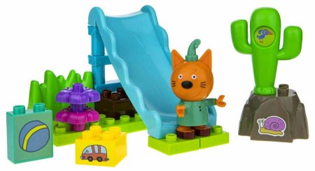 1Toy Конструктор Три Кота "Компот на детской площадке"