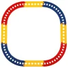 Железная дорога длина пути 146, в кор., 38*29*5см ИГРАЕМ ВМЕСТЕ в кор.2*18шт