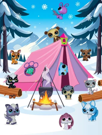 Игровой набор "Сюжет" Посиделка у костра