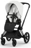 Коляска 2в1 CYBEX Priam Style Matt Black + спальный блок (Off White)