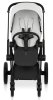 Коляска 2в1 CYBEX Priam Style Matt Black + спальный блок (Off White)