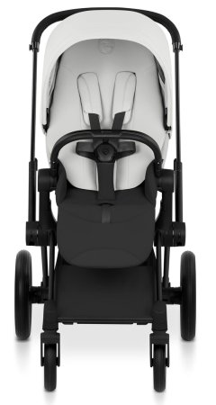 Коляска 2в1 CYBEX Priam Style Matt Black + спальный блок (Off White)