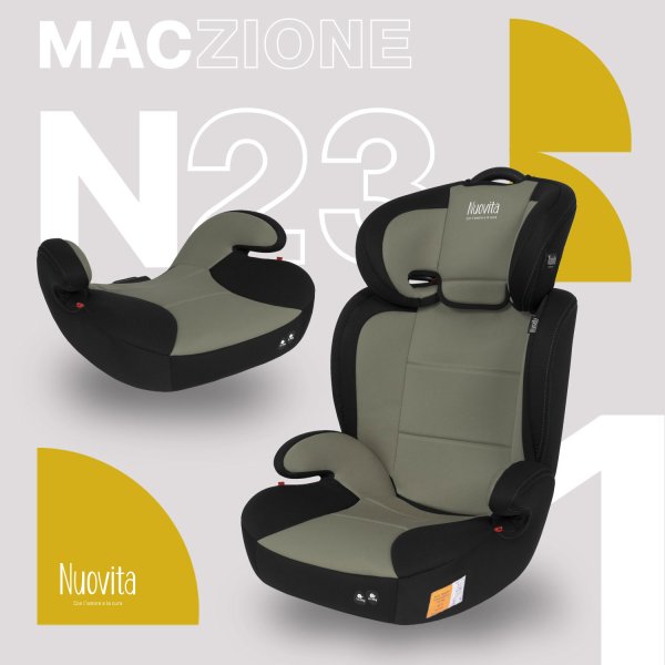Nuovita Автокресло Maczione N23-1 / цвет Hakki/Хакки