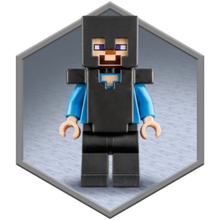 LEGO Minecraft Конструктор "Разрушенный портал", 316 деталей / 21172