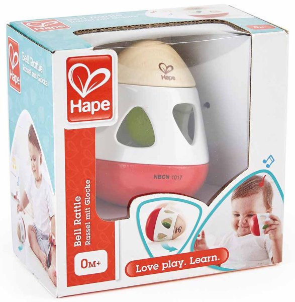 Hape Игрушка для малышей 3 в 1 "Звон колокольчика"