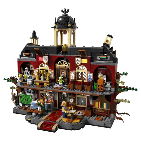 Lego hidden side конструктор школа с привидениями ньюбери / цвет коричневый