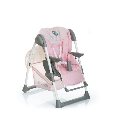 Hauck Стульчик для кормления Sit N Relax 2 в 1 / цвет Birdie/розовый
