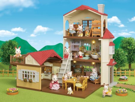 Sylvanian Families Набор "Большой дом со светом с Бельчатами"