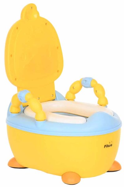 Pituso Горшок Утёнок / цвет yellow (желтый)
