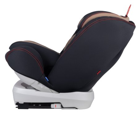 Farfello Автокресло детское KBH303 Isofix, 0-36 кг / цвет Черный-кремовый