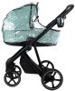 ROAN Коляска 2 в1 Sol короб+прогу.leather(Кожа,2мес) (Misti Mint/Grey/руч. Серый)