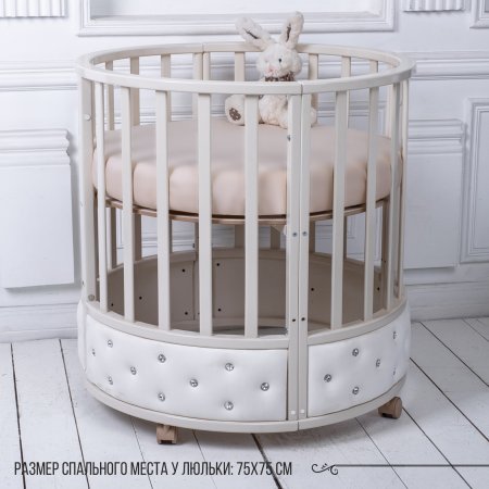 Sweet Baby Кровать детская Cappellini 7 в 1 / цвет Avorio/Слоновая кость