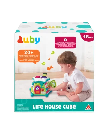 41090 Ауби. Развивающая игрушка Веселый домик, свет и звук. TM Auby