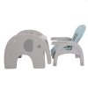 Pituso стульчик-трансформер для кормления 3 в 1 elephant / цвет turquoise/бирюзовый